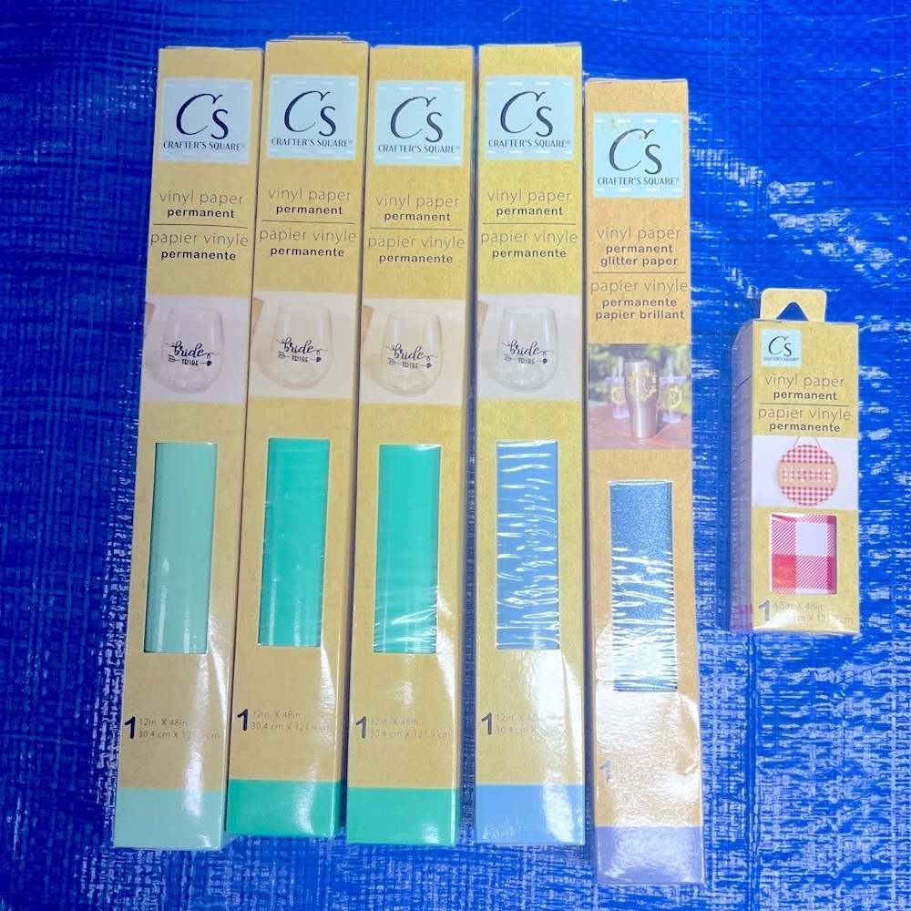 Crafter’s Square Vinyl Paper Variety 6 Pack
